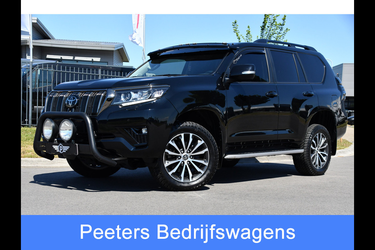 Toyota Land Cruiser 2.8 D-4D-F Professional High Black Edition Full Options, 360 camera, 5 deurs, LED, Leder, Automaat, Multimedia, Trekhaak 3500KG, uniek! Toyota Land Cruiser 2.8 D-4D-F Professional High Black Edition Full Options, 360 camera, 5 deurs, LED, Leder, Automaat, Multimedia, Trekhaak 3500KG, uniek!