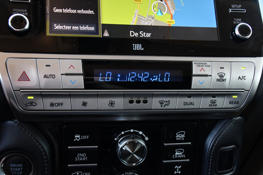 Toyota Land Cruiser 2.8 D-4D-F Professional High Black Edition Full Options, 360 camera, 5 deurs, LED, Leder, Automaat, Multimedia, Trekhaak 3500KG, uniek!