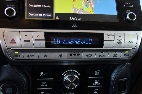 Toyota Land Cruiser 2.8 D-4D-F Professional High Black Edition Full Options, 360 camera, 5 deurs, LED, Leder, Automaat, Multimedia, Trekhaak 3500KG, uniek!