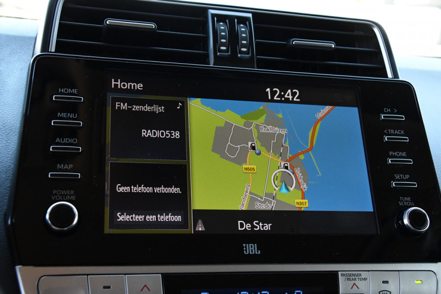 Toyota Land Cruiser 2.8 D-4D-F Professional High Black Edition Full Options, 360 camera, 5 deurs, LED, Leder, Automaat, Multimedia, Trekhaak 3500KG, uniek!