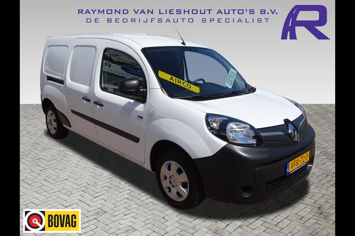 Renault Kangoo Z.E. 33 Maxi AIRCO NAVIGATIE 190 Km RIJBEREIK Renault Kangoo Z.E. 33 Maxi AIRCO NAVIGATIE 190 Km RIJBEREIK