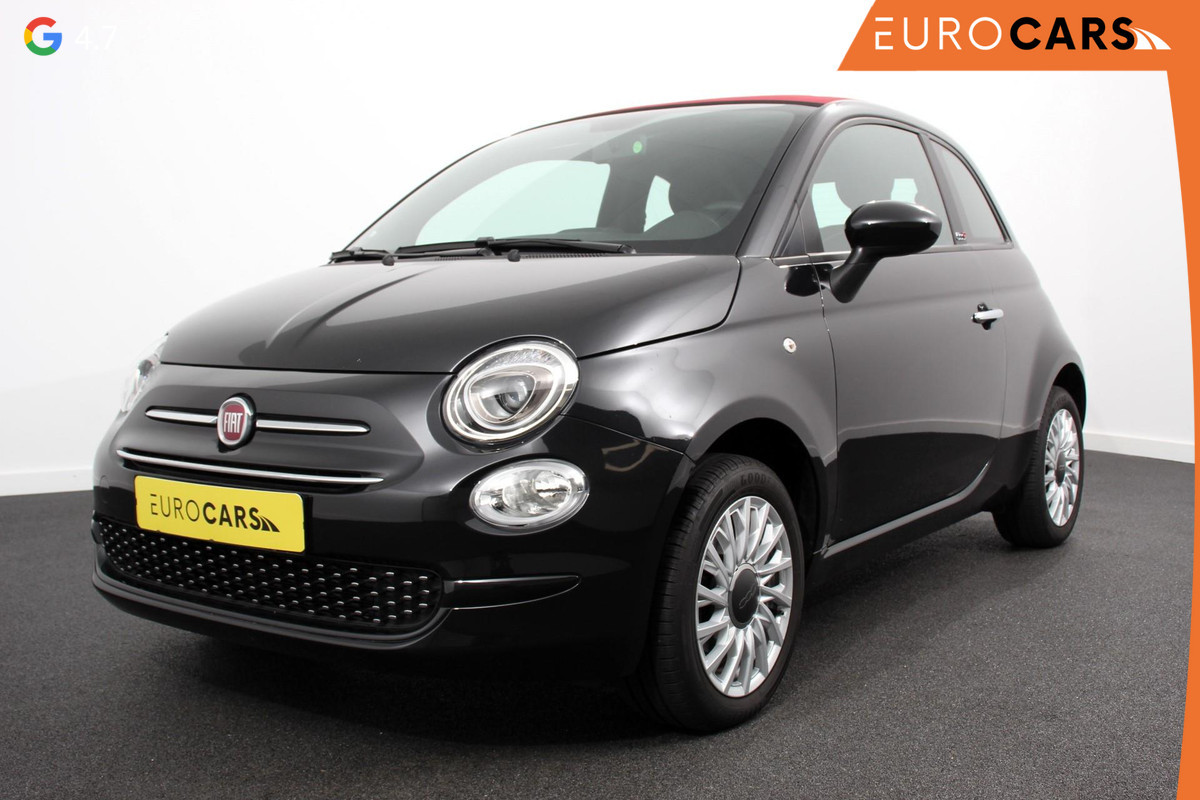 Fiat 500C 1.0 Hybrid Lounge Plus | Rood dak | Navigatie | d.m.v. Apple Carplay/Android Auto | Parkeersensor achter | Cruise Control Fiat 500C 1.0 Hybrid Lounge Plus | Rood dak | Navigatie | d.m.v. Apple Carplay/Android Auto | Parkeersensor achter | Cruise Control
