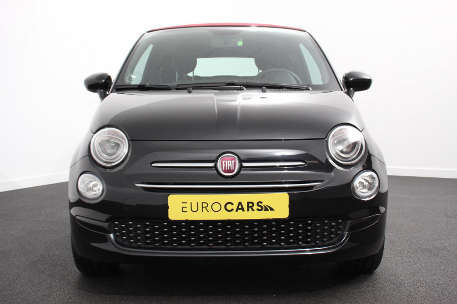 Fiat 500C 1.0 Hybrid Lounge Plus | Rood dak | Navigatie | d.m.v. Apple Carplay/Android Auto | Parkeersensor achter | Cruise Control