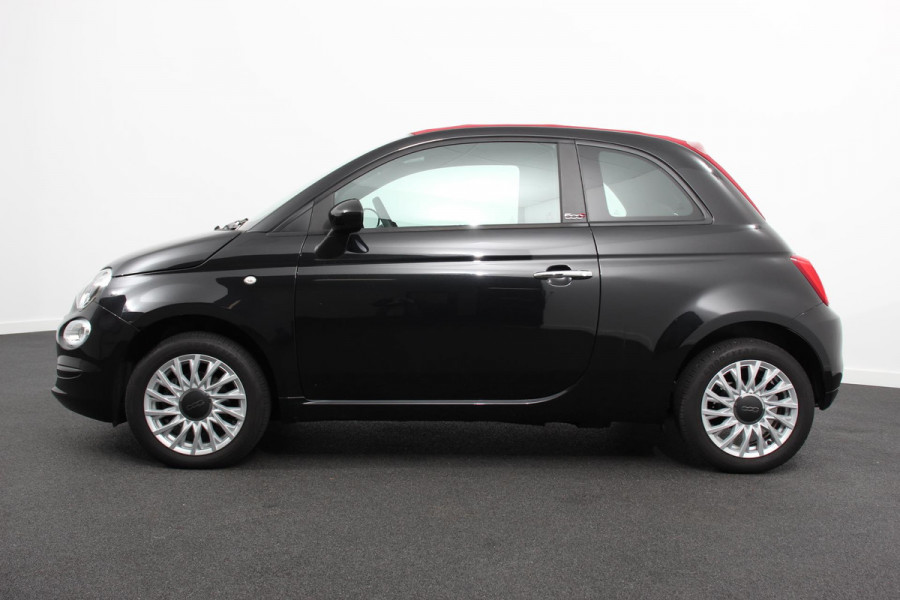 Fiat 500C 1.0 Hybrid Lounge Plus | Rood dak | Navigatie | d.m.v. Apple Carplay/Android Auto | Parkeersensor achter | Cruise Control