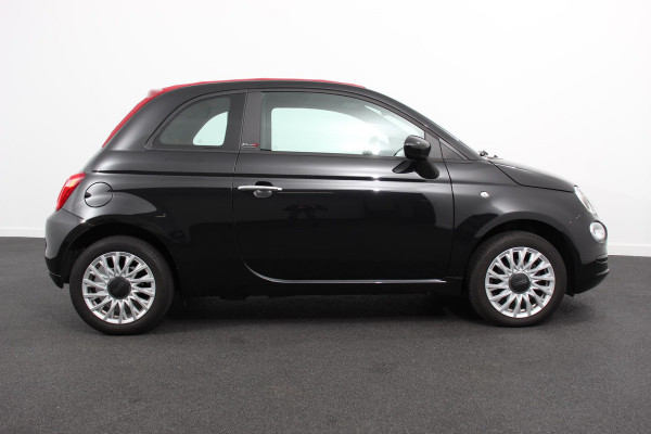 Fiat 500C 1.0 Hybrid Lounge Plus | Rood dak | Navigatie | d.m.v. Apple Carplay/Android Auto | Parkeersensor achter | Cruise Control