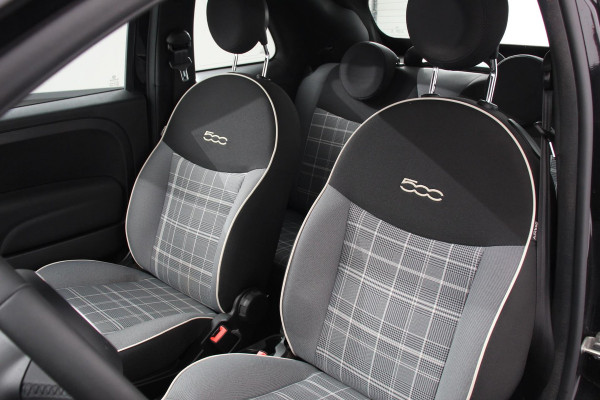 Fiat 500C 1.0 Hybrid Lounge Plus | Rood dak | Navigatie | d.m.v. Apple Carplay/Android Auto | Parkeersensor achter | Cruise Control