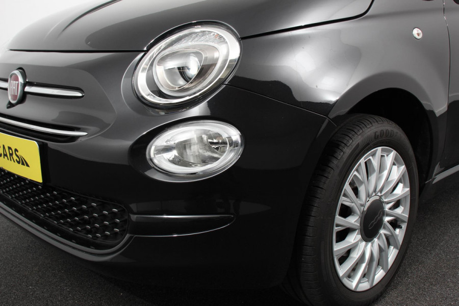 Fiat 500C 1.0 Hybrid Lounge Plus | Rood dak | Navigatie | d.m.v. Apple Carplay/Android Auto | Parkeersensor achter | Cruise Control