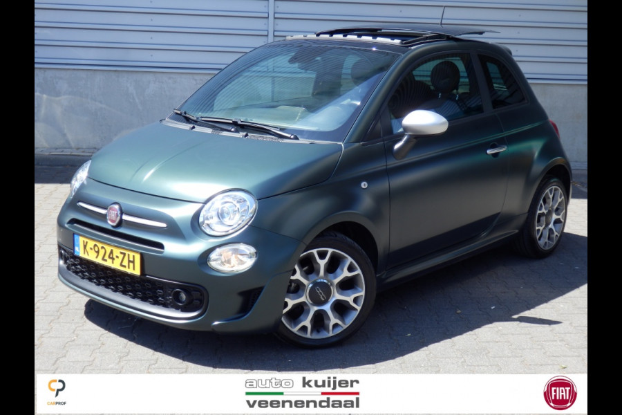 Fiat 500 70pk | Hybrid | Sport | Elektr. Schuif/Kanteldak | Xenon | Clima