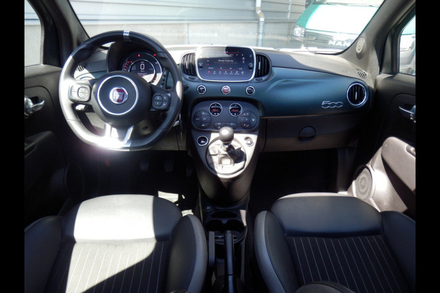 Fiat 500 70pk | Hybrid | Sport | Elektr. Schuif/Kanteldak | Xenon | Clima