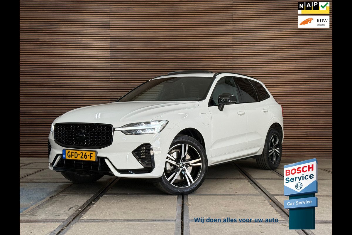 Volvo XC60 2.0 T6 Plug-in hybrid AWD R-Design | Facelift | Black Pack |Pano | Leder Volvo XC60 2.0 T6 Plug-in hybrid AWD R-Design | Facelift | Black Pack |Pano | Leder