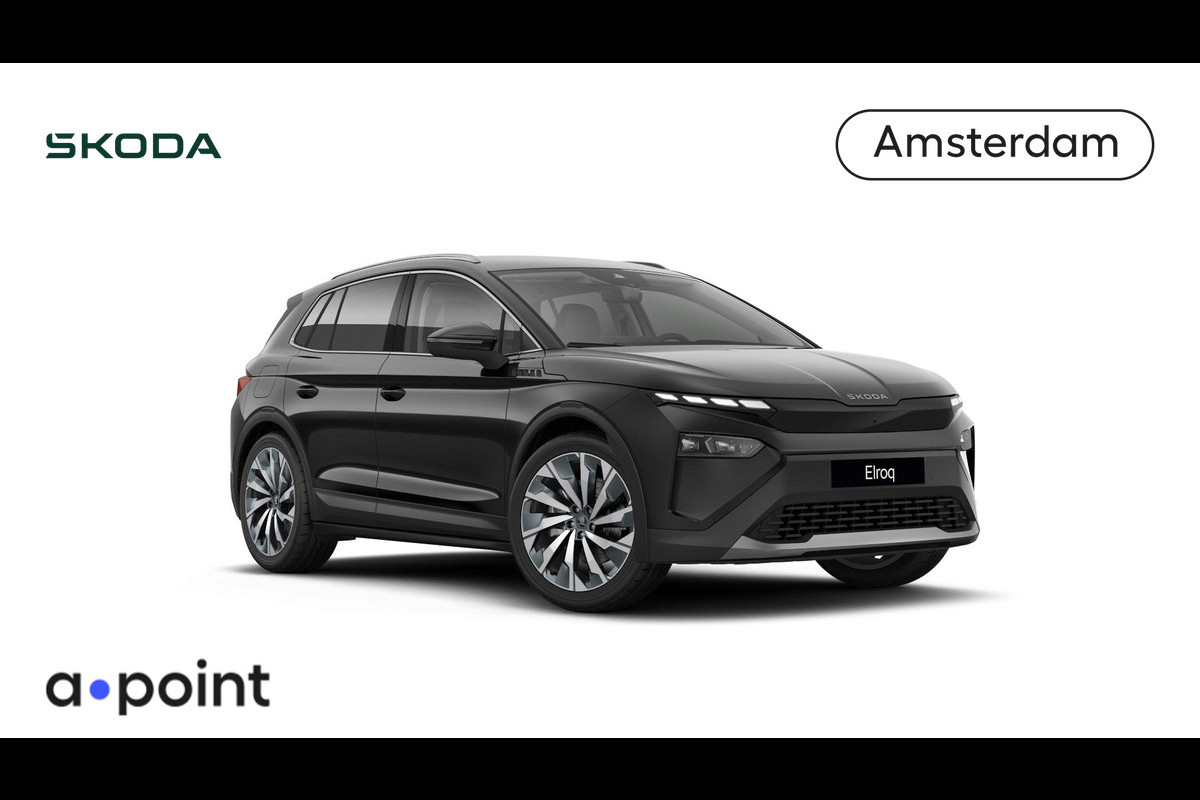 Škoda Elroq 85 Business Edition 286 pk | Business Upgrade Pakket ADVANCDED | Leder zwart | 21 inch lichtmetalen velgen Škoda Elroq 85 Business Edition 286 pk | Business Upgrade Pakket ADVANCDED | Leder zwart | 21 inch lichtmetalen velgen