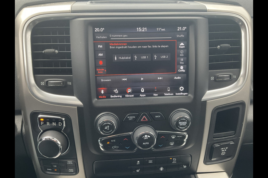 Dodge Ram 1500 5.7 V8 4x4 Crew Cab 5'7 Sport LPG Trekhaak Orig.NL Schuif-dak Leder Stoel/Stuurverw Cam!
