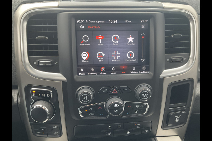 Dodge Ram 1500 5.7 V8 4x4 Crew Cab 5'7 Sport LPG Trekhaak Orig.NL Schuif-dak Leder Stoel/Stuurverw Cam!