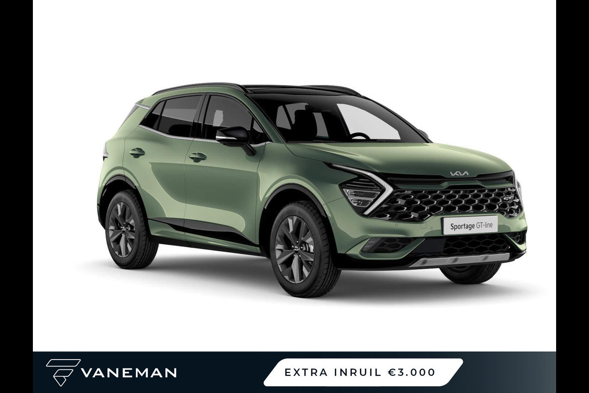 Kia Sportage 1.6 T-GDi Hybrid GT-Line Limited Edition | Voorstoelen verwarmd | Kunstlederen/suede bekleding | Limited Edition Kia Sportage 1.6 T-GDi Hybrid GT-Line Limited Edition | Voorstoelen verwarmd | Kunstlederen/suede bekleding | Limited Edition