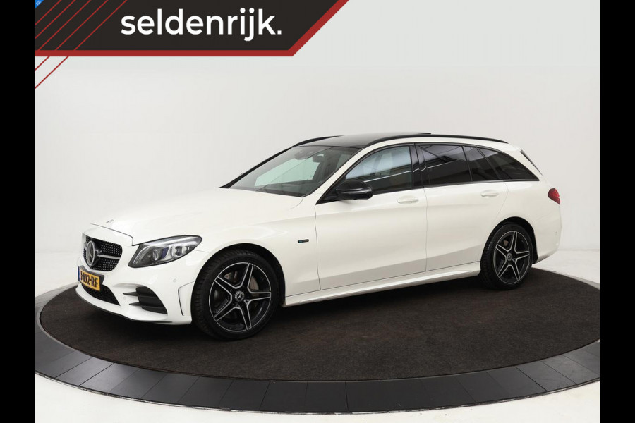 Mercedes-Benz C-Klasse 300e AMG | Panoramadak | Leder | Adaptive cruise | Stoelverwarming | Matrix LED | 360 camera | Carplay | Navigatie | Park Assist