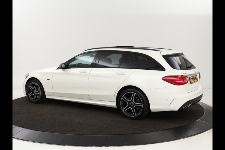 Mercedes-Benz C-Klasse 300e AMG | Panoramadak | Leder | Adaptive cruise | Stoelverwarming | Matrix LED | 360 camera | Carplay | Navigatie | Park Assist