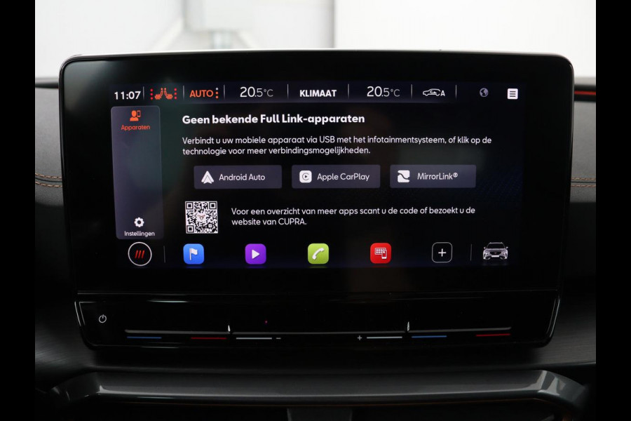 CUPRA Formentor 1.4 e-Hybrid | Stoel & stuurverwarming | Adaptive cruise | Carplay | Navigatie | Full LED | Sfeerverlichting | Keyless | Sportstoelen