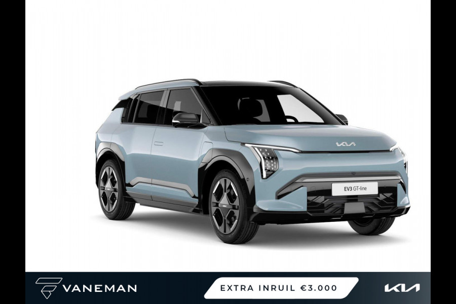 Kia EV3 GT-PlusLine 81.4 kWh | Achterbank verwarmd | Apple Carplay/Android Auto