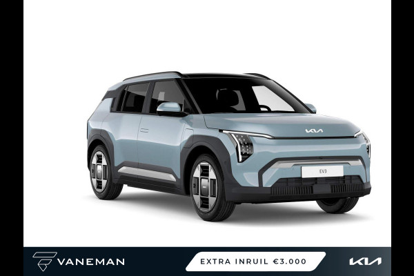 Kia EV3 Plus Advanced 58.3 kWh | Elektrisch glazen schuif-/kanteldak | Draadloze telefoonlader