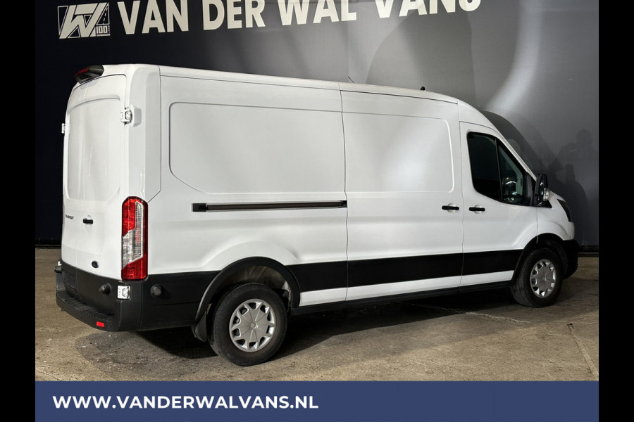 Ford Transit 2.0 TDCI 131pk L3H2 Euro6 Airco | Camera | Navigatie | Apple Carplay | Android Auto Cruisecontrol, Stoelverwarming, Verwarmde voorruit, Parkeersensoren, Bijrijdersbank, 2500kg trekvermogen