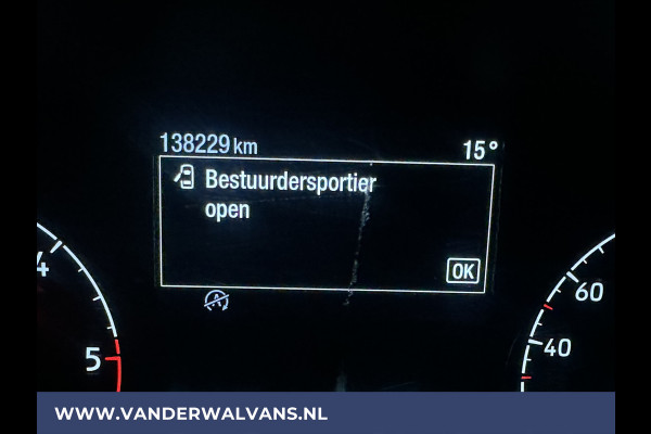 Ford Transit 2.0 TDCI 131pk L3H2 Euro6 Airco | Camera | Navigatie | Apple Carplay | Android Auto Cruisecontrol, Stoelverwarming, Verwarmde voorruit, Parkeersensoren, Bijrijdersbank, 2500kg trekvermogen