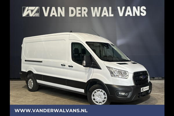 Ford Transit 2.0 TDCI 131pk L3H2 Euro6 Airco | Camera | Navigatie | Cruisecontrol | Verwarmde voorruit Stoelverwarming, Elektrisch verstelbare bestuurdersstoel, Parkeersensoren, Bijrijdersbank