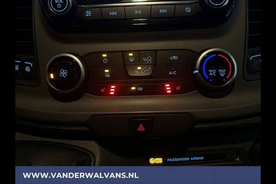 Ford Transit 2.0 TDCI 131pk L3H2 Euro6 Airco | Camera | Navigatie | Cruisecontrol | Verwarmde voorruit Stoelverwarming, Elektrisch verstelbare bestuurdersstoel, Parkeersensoren, Bijrijdersbank