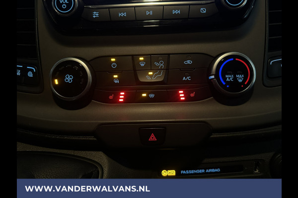 Ford Transit 2.0 TDCI 131pk L3H2 Euro6 Airco | Camera | Navigatie | Cruisecontrol | Verwarmde voorruit Stoelverwarming, Elektrisch verstelbare bestuurdersstoel, Parkeersensoren, Bijrijdersbank