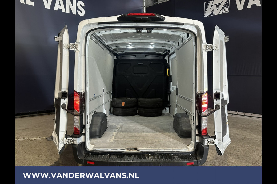 Ford Transit 2.0 TDCI 131pk L3H2 Euro6 Airco | Camera | Navigatie | Cruisecontrol | Verwarmde voorruit Stoelverwarming, Elektrisch verstelbare bestuurdersstoel, Parkeersensoren, Bijrijdersbank