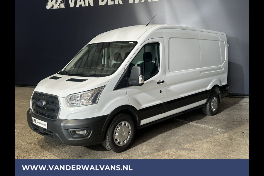 Ford Transit 2.0 TDCI 131pk L3H2 Euro6 Airco | Camera | Navigatie | Cruisecontrol | Verwarmde voorruit Stoelverwarming, Elektrisch verstelbare bestuurdersstoel, Parkeersensoren, Bijrijdersbank