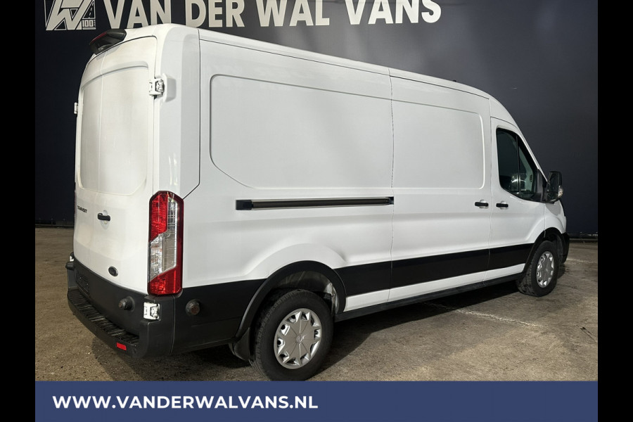 Ford Transit 2.0 TDCI 131pk L3H2 Euro6 Airco | Camera | Navigatie | Cruisecontrol | Verwarmde voorruit Stoelverwarming, Elektrisch verstelbare bestuurdersstoel, Parkeersensoren, Bijrijdersbank