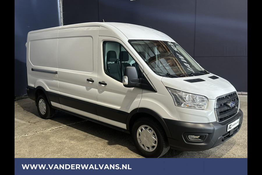 Ford Transit 2.0 TDCI 131pk L3H2 Euro6 Airco | Camera | Navigatie | Cruisecontrol | Verwarmde voorruit Stoelverwarming, Elektrisch verstelbare bestuurdersstoel, Parkeersensoren, Bijrijdersbank