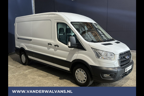 Ford Transit 2.0 TDCI 131pk L3H2 Euro6 Airco | Camera | Navigatie | Cruisecontrol | Verwarmde voorruit Stoelverwarming, Elektrisch verstelbare bestuurdersstoel, Parkeersensoren, Bijrijdersbank
