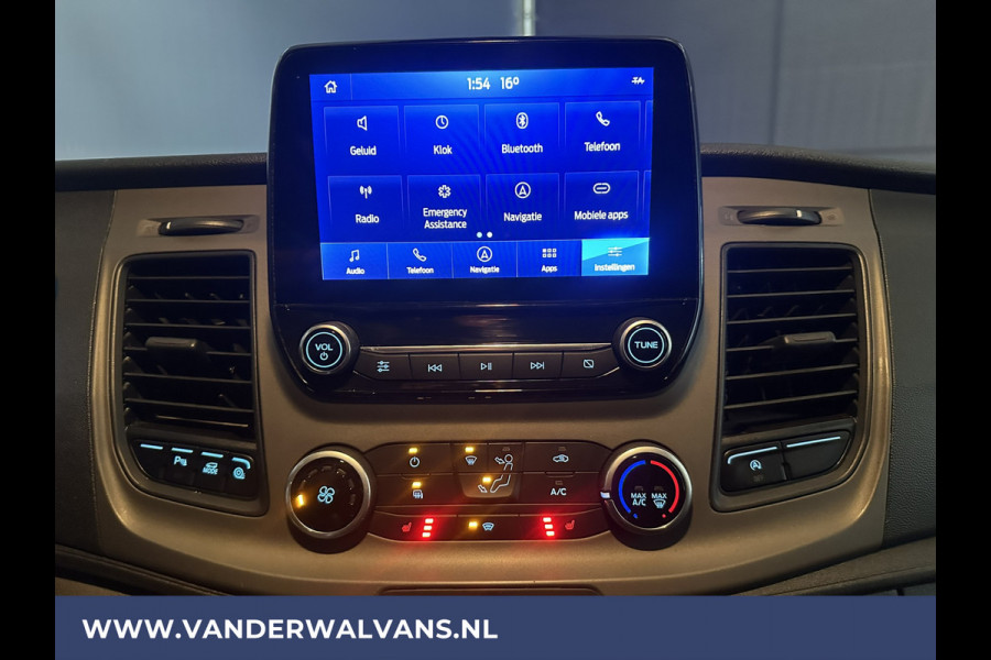 Ford Transit 2.0 TDCI 131pk L3H2 Euro6 Airco | Camera | Navigatie | Cruisecontrol | Verwarmde voorruit Stoelverwarming, Elektrisch verstelbare bestuurdersstoel, Parkeersensoren, Bijrijdersbank