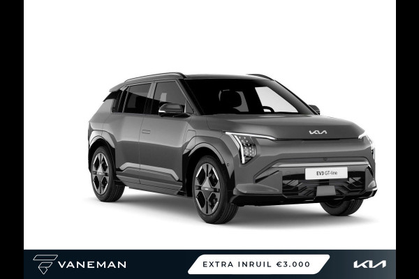 Kia EV3 GT-PlusLine 81.4 kWh | Achterbank verwarmd | Lichtmetalen velgen 5-spaaks 19"