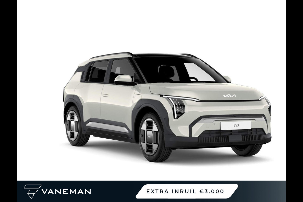 Kia EV3 Plus 81.4 kWh | Cruise control adaptief met Stop&Go en stuurhulp | Apple Carplay/Android Auto | Dodehoekdetectie met correctie Kia EV3 Plus 81.4 kWh | Cruise control adaptief met Stop&Go en stuurhulp | Apple Carplay/Android Auto | Dodehoekdetectie met correctie