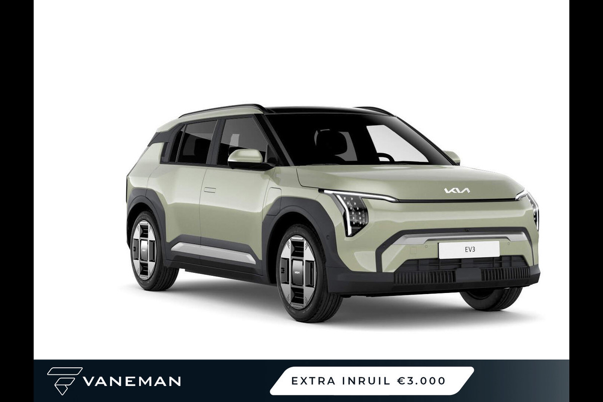 Kia EV3 Plus Advanced 81.4 kWh | Elektrisch glazen schuif-/kanteldak | Apple Carplay/Android Auto Kia EV3 Plus Advanced 81.4 kWh | Elektrisch glazen schuif-/kanteldak | Apple Carplay/Android Auto