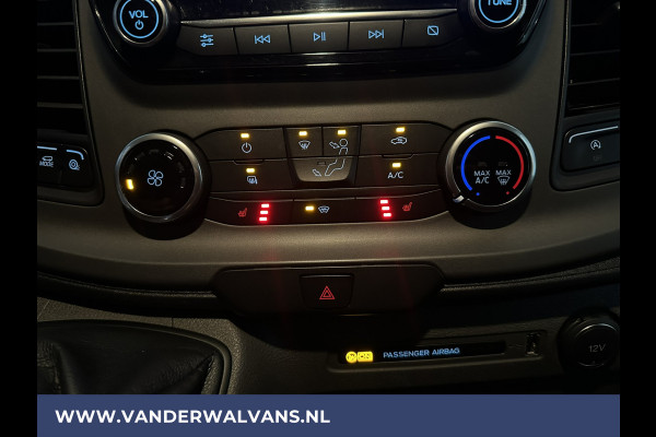 Ford Transit 2.0 TDCI 131pk L3H2 Euro6 Airco | Camera | Navigatie | Apple Carplay | Android Auto Cruisecontrol, Stoelverwarming, Verwarmde voorruit, Parkeersensoren, Bijrijdersbank, 2500kg trekvermogen