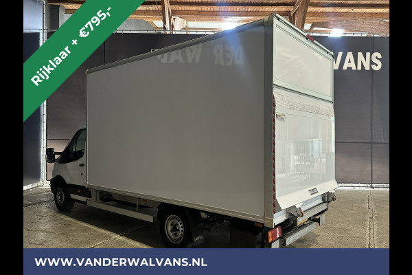 Ford Transit 2.0 TDCI 130pk Bakwagen 233cm Hoog Laadklep Zijdeur Euro6 RIJKLAAR Airco | LAT om Lat Bijrijdersbank