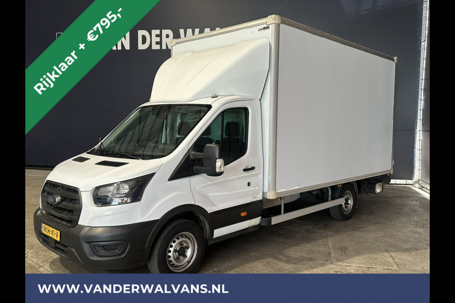 Ford Transit 2.0 TDCI 130pk Bakwagen 233cm Hoog Laadklep Zijdeur Euro6 RIJKLAAR Airco | LAT om Lat Bijrijdersbank