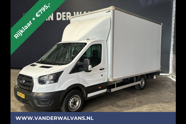 Ford Transit 2.0 TDCI 130pk Bakwagen 233cm Hoog Laadklep Zijdeur Euro6 RIJKLAAR Airco | LAT om Lat Bijrijdersbank