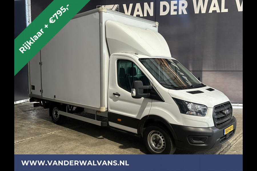 Ford Transit 2.0 TDCI 130pk Bakwagen 233cm Hoog Laadklep Zijdeur Euro6 RIJKLAAR Airco | LAT om Lat Bijrijdersbank