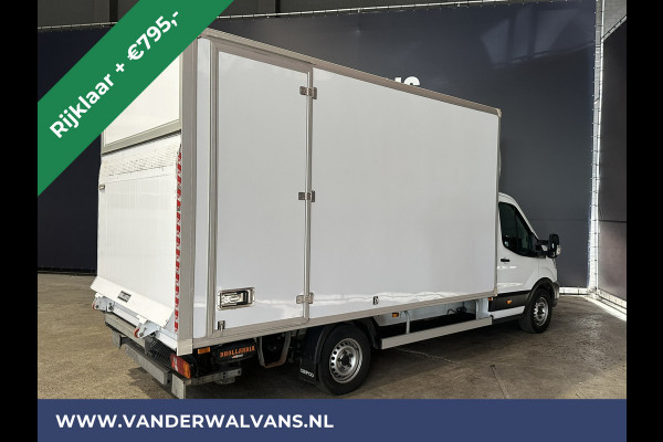Ford Transit 2.0 TDCI 130pk Bakwagen 233cm Hoog Laadklep Zijdeur Euro6 RIJKLAAR Airco | LAT om Lat Bijrijdersbank