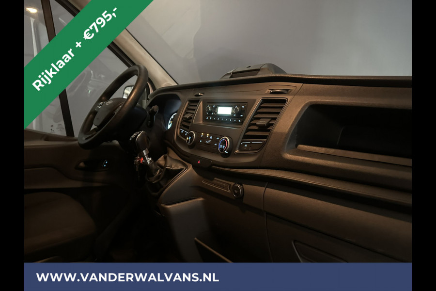 Ford Transit 2.0 TDCI 130pk Bakwagen 233cm Hoog Laadklep Zijdeur Euro6 RIJKLAAR Airco | LAT om Lat Bijrijdersbank