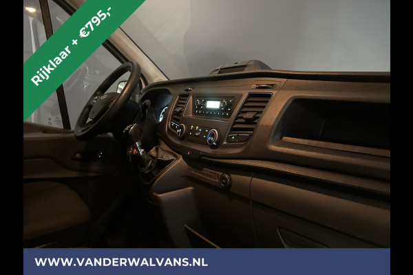 Ford Transit 2.0 TDCI 130pk Bakwagen 233cm Hoog Laadklep Zijdeur Euro6 RIJKLAAR Airco | LAT om Lat Bijrijdersbank