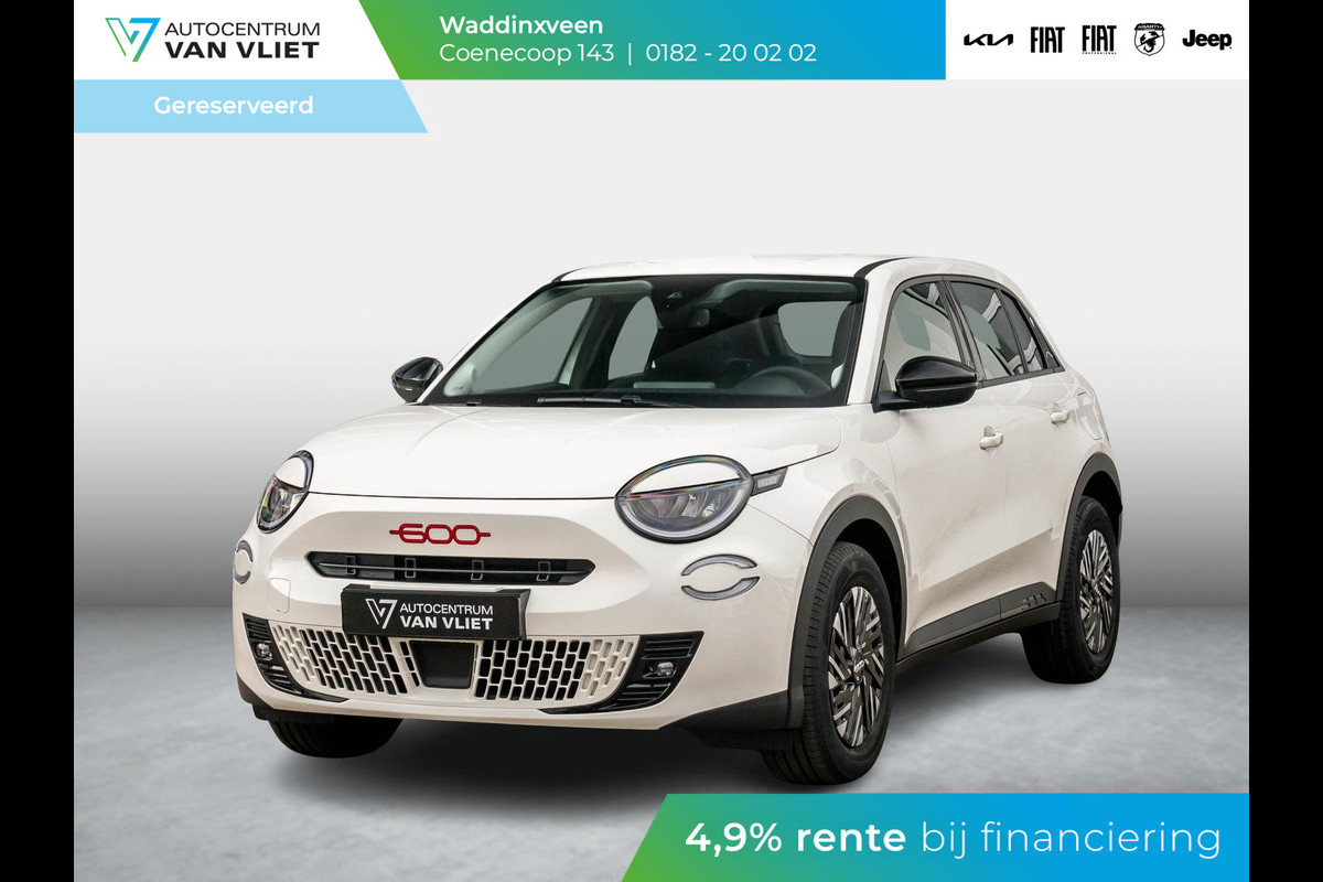 Fiat 600E RED 54 kWh | Mega scherpe Prijs, zolang de voorraad strekt ! | Gratis Wallbox | Full Operational Lease € 499,- Fiat 600E RED 54 kWh | Mega scherpe Prijs, zolang de voorraad strekt ! | Gratis Wallbox | Full Operational Lease € 499,-