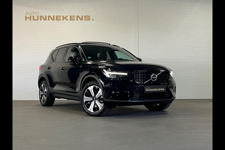 Volvo XC40 Recharge T4 Plus Dark Open dak | Harman/Kardon | Keyless | Cruise & Climate c. | Leder/Alcantara