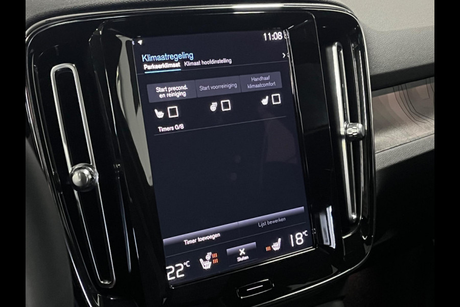 Volvo XC40 Recharge T4 Plus Dark Open dak | Harman/Kardon | Keyless | Cruise & Climate c. | Leder/Alcantara