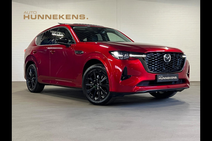Mazda CX-60 2.5 PHEV Homura AWD Trekhaak | Adapt. Cruise | BOSE | Stoel koeling/verwarming | Open dak | Keyless