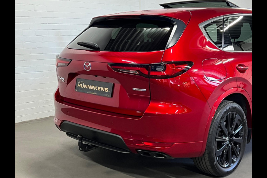 Mazda CX-60 2.5 PHEV Homura AWD Trekhaak | Adapt. Cruise | BOSE | Stoel koeling/verwarming | Open dak | Keyless